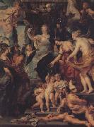 Peter Paul Rubens The Felicity of the Regency of Marie de'Medici (mk01) USA oil painting artist